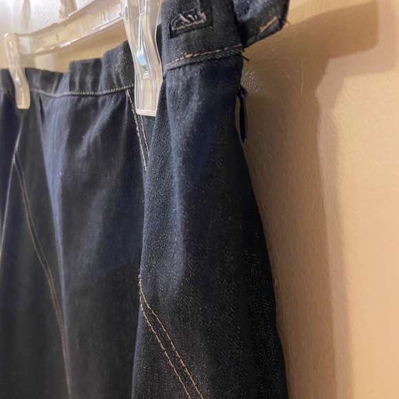 Jessica navy blue midi skirt - size 14 - Picture 2 of 6